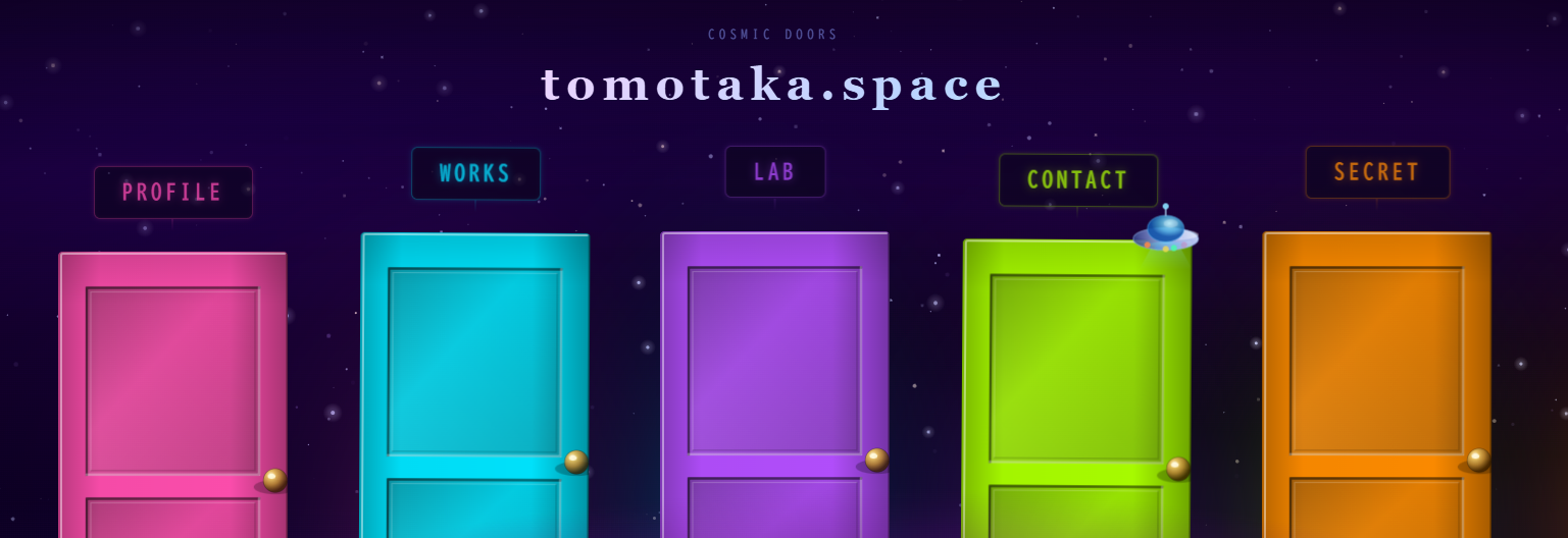 🚀 tomotaka.space